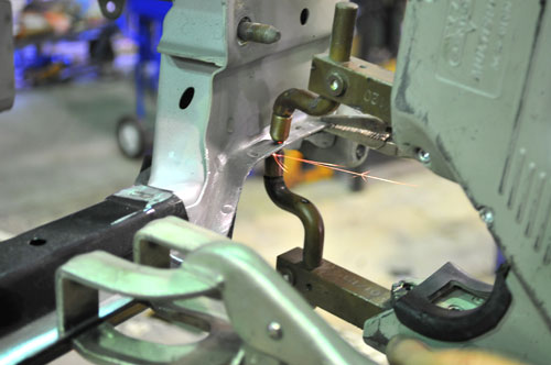Spot Welding Panel